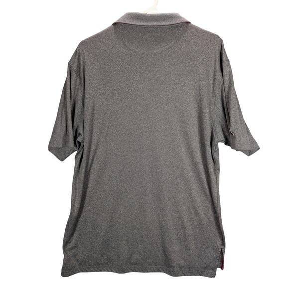 Razorbacks Shirt Mens Extra Large Gray University of Arkansas Polo Hogs Preppy - Picture 2 of 8